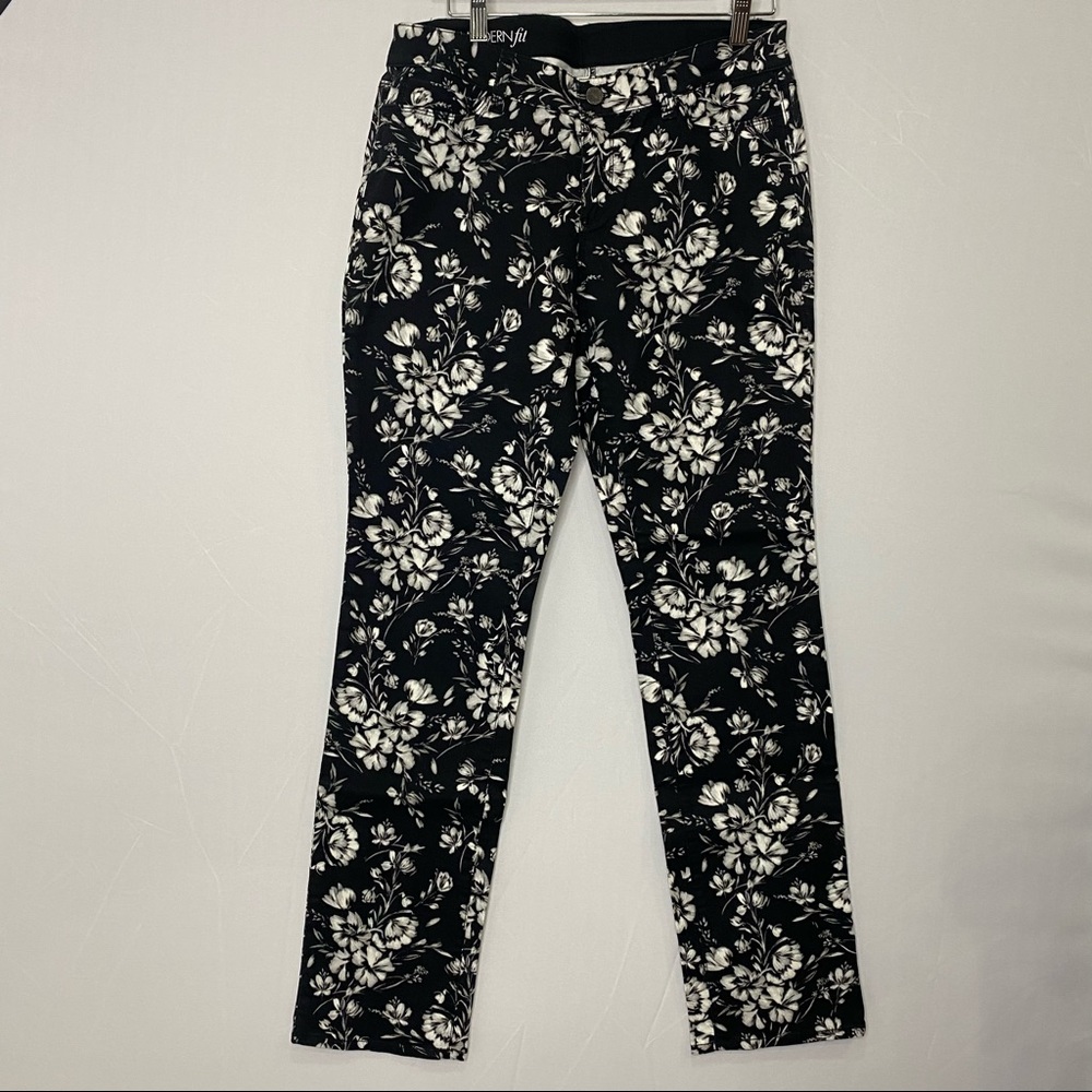 Anne Taylor Floral Pants